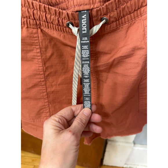 Vuori Vintage Ripstop Organic Cotton Cutoff Shorts Cinnamon Medium EUC‎ - Picture 3 of 4